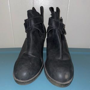 Black Heeled Booties